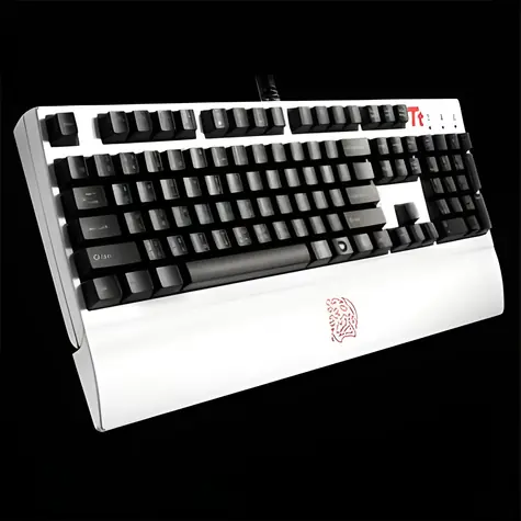 Tt eSPORTS MEKA G1 Kombat bílá / Herní klávesnice / drátová / CZ layout