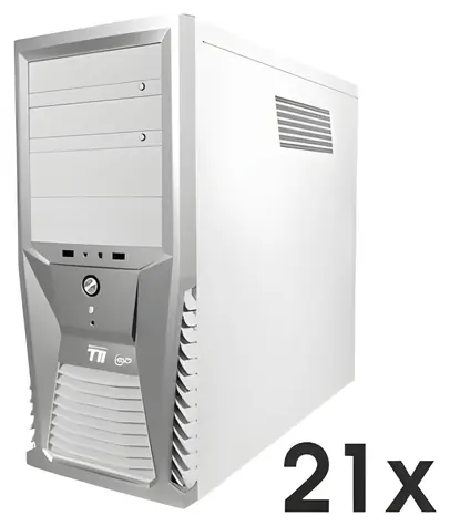 ARCTIC Silentium T11 bílá / Počítačový doplněk / 21 ks bez obalu