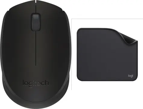 Logitech M171 černá + Studio Series Graphite / Sada myš + podložka
