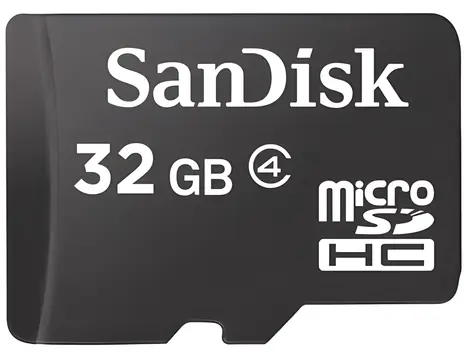 SanDisk microSDHC 32 GB / Paměťová karta / Class 4 / bez adaptéru