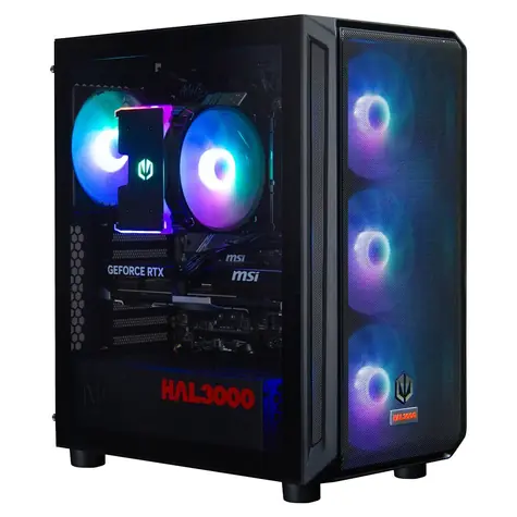 HAL3000 Alfa Gamer Pro Ti / Herní PC / AMD Ryzen 7 7800X3D / 32GB DDR5 / RTX 5070 Ti 16GB / 2TB PCIe4 SSD / WiFi / W11