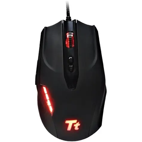 Thermaltake Black Combat bílá / Herní myš / optická / drátová