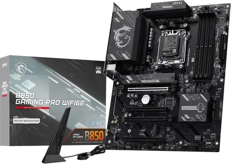 MSI B850 GAMING PRO WIFI6E / Základní deska / B850 / 4x DDR5 / 2.5G LAN / Wi-Fi 6E / ATX