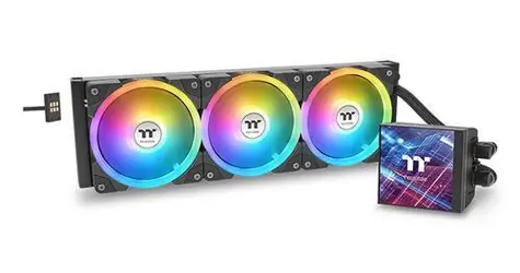 Thermaltake MAGFloe 360 Ultra ARGB černá / AIO vodní chladič CPU / 3x 120mm / 2000 RPM / 30.6 dB / 57.11 CFM