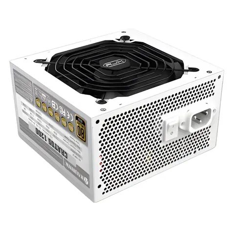 RAIJINTEK CRATOS 1200 bílá / Napájecí zdroj / 1200 W / 80 PLUS Gold / Modulární / ATX 3.0 / PCIe 5.0