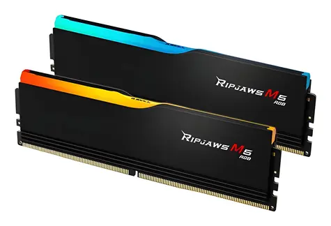 G.Skill Ripjaws M5 černá 48 GB (2x 24 GB) / Operační paměť / DDR5 / 5200 MHz / CL40 / 1,1 V / XMP 3.0