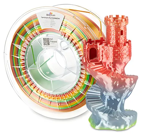 Spectrum PLA Silk Rainbow Fusion / Filament / 1000 g