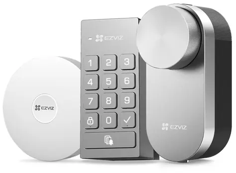 Ezviz DL01 Pro + DL01CP + A3 / Chytrý dveřní zámek / sada