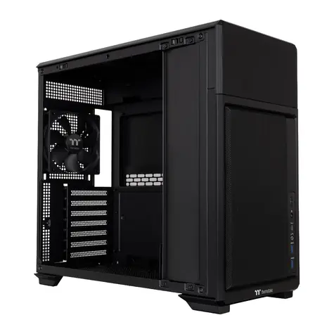 Thermaltake TR300 TG černá / Skříň / ATX / bez zdroje / USB-C 3.2 Gen 2 / průhledná bočnice