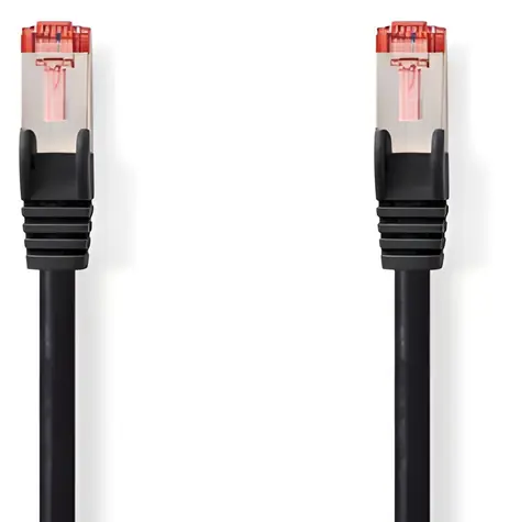 Nedis CAT6 S/FTP 20 m černá / Síťový kabel / RJ45 - RJ45 / LSZH