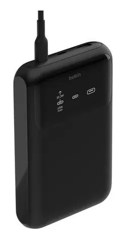 Belkin BOOST CHARGE BPB020btBK černá / Powerbanka / 20000 mAh / 65W / USB-C / USB-A