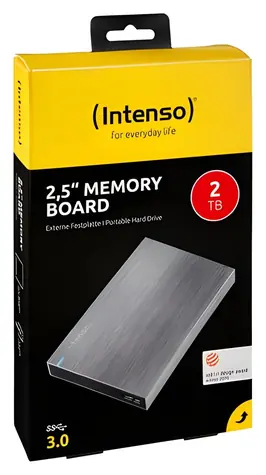 INTENSO Memory Board 2TB antracitová / Externí disk / 2.5