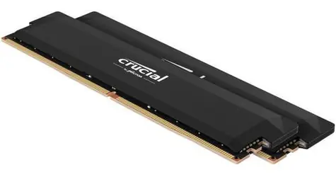 Crucial Pro 64GB (2x32GB) DDR5 6000MHz / Operační paměť / CL36 / DIMM / 1.35V / XMP 3.0 / EXPO