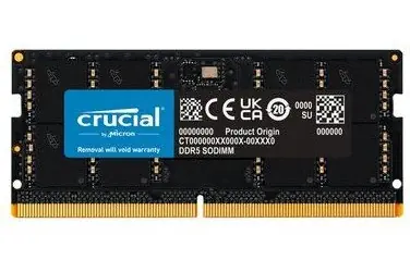 Crucial CT32G56C46S5T / Operační paměť / 32 GB / DDR5 / SO-DIMM / 5600 MHz / CL46 / 1,1 V