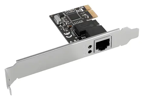 Lanberg PCE-1GB-201 / Síťová karta / PCIe / 1x RJ-45 / 1 Gbps / RTL8111C / Low Profile