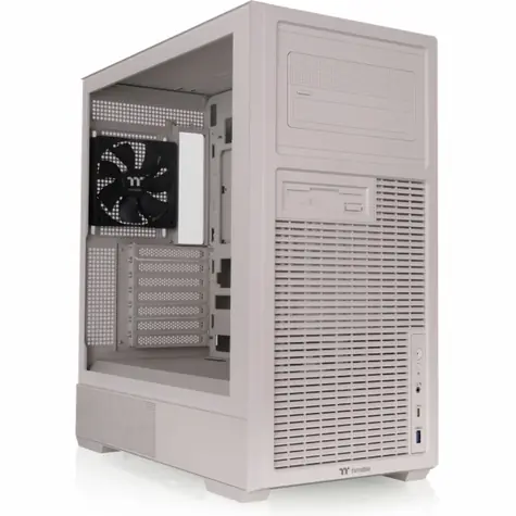 Thermaltake Retro 360 TG béžová / ATX / 1x USB-A 3.2 Gen 1 / 1x USB-C 3.2 Gen 2 / 360mm AIO / bez zdroje
