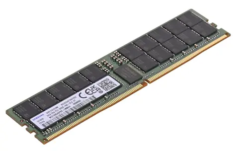 Samsung M321R8GA0PB0-CWM / Serverová paměť / 64 GB (1× 64 GB) / DDR5 5600 MHz / CL46 / 1,1 V / RDIMM / ECC