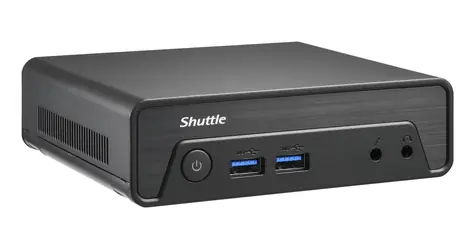 Shuttle XPC nano NE1010BA černá / Mini PC / Intel N100 / 8GB DDR4 / 128GB SSD / Wi-Fi 6 / W11 Pro