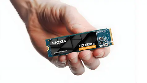 KIOXIA EXCERIA G3 2TB / M.2 2280 / PCIe 5.0 x4 / NVMe 2.0 / QLC / R: 10000 MB/s / W: 9600 MB/s / IOPS: 1600K 1450K