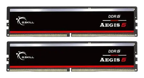 G.Skill Aegis 5 černá 64GB (2x 32GB) 5200 MHz / DDR5 / PC5-41600 / CL40-40-40-83 / DIMM / 1.1V / XMP 3.0 / EXPO
