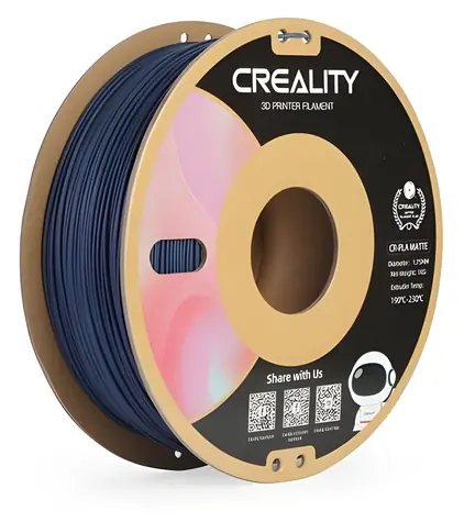 Creality Filament CR-PLA Matte tmavě modrá / Struna pro 3D tiskárnu / PLA / 1.75mm / 1kg