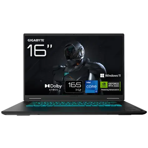 GIGABYTE GAMING A16 černá / Herní notebook / 16