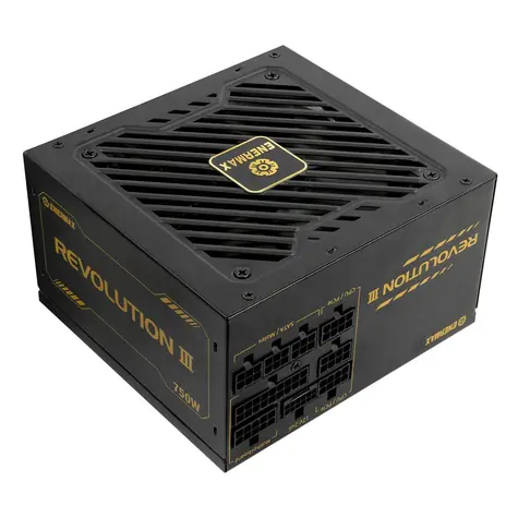 ENERMAX REVOLUTION III ERV750G-AHG-MAC / Zdroj / 750W / ATX 3.1 / 80PLUS Gold / aktivní PFC / modulární kabely
