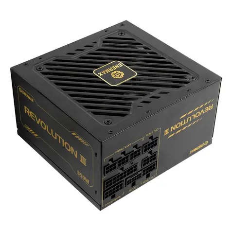 ENERMAX Revolution III 850W / PC napájecí zdroj / ATX 3.1 / 80PLUS Gold / modulární / 120 mm