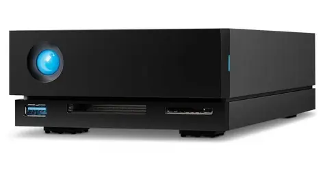 LaCie 1big Dock 20TB černá / Dokovací stanice s HDD / 3,5