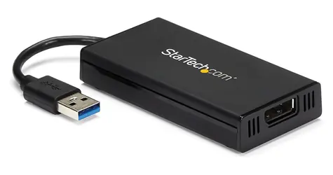 StarTech USB 3.0 na DisplayPort / Adaptér / 4K UHD / DisplayLink DL-5500 / černá