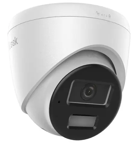 HiLook IPC-T240HA-LUF/SL 2.8 mm / venkovní IP kamera / Turret / 4Mpix / Smart Hybrid Light / Live Guard / IR 30m / IP67