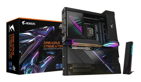 GIGABYTE Z890 AORUS XTREME AI TOP / Základní deska / Z890 / LGA 1851 / 4x DDR5 / PCIex16 / 2x10GLAN / eATX