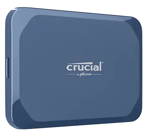 Crucial X10 2TB modrá / Externí SSD / USB-C 3.2 / R:2100MBs / IP65