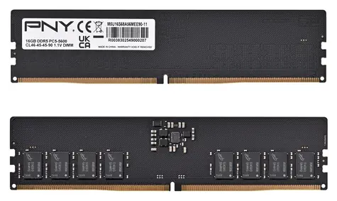 PNY Performance DDR5 16GB / Operační paměť / 5600 MHz / CL40 / DIMM / 1.2V