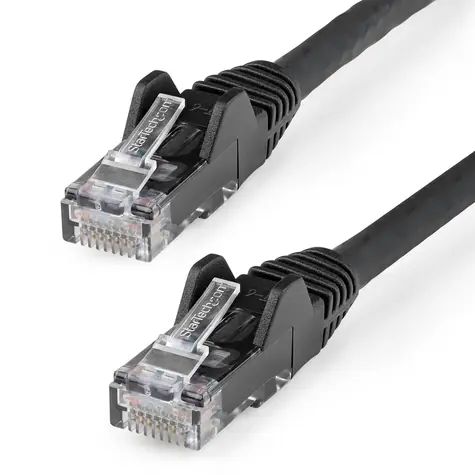 StarTech CAT6 U/UTP LSZH černá / Síťový kabel / 10 m / RJ-45 / PoE