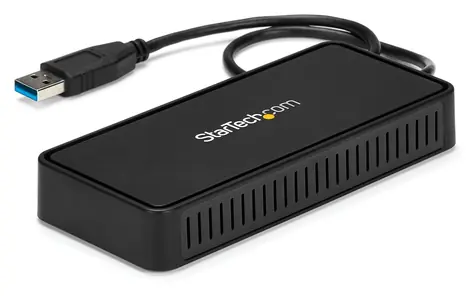 StarTech Dual DP USB 3.0 / Dokovací stanice / 2x DisplayPort 4K / USB 3.0 / LAN
