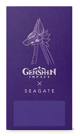 Seagate Genshin Impact Limited Edition 1TB purpurová / Externí SSD / USB-C