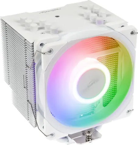 Alpenföhn Brocken 4 ARGB bílá / Chladič CPU / 120mm / 230W TDP / 6× heatpipe / AM4 + AM5 + Intel