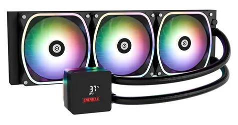 Enermax Aquafusion II ARGB 360mm / Komplet vodního chlazení / 3x 120mm / ARGB / 27,4 dB / AM4+AM5+Intel
