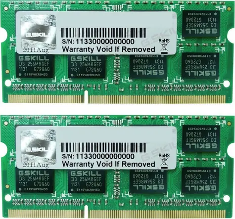G.Skill SL 16GB (2x8GB) 1600 MHz / Paměť SO-DIMM / DDR3L / CL11-11-11-28 / 1.35V