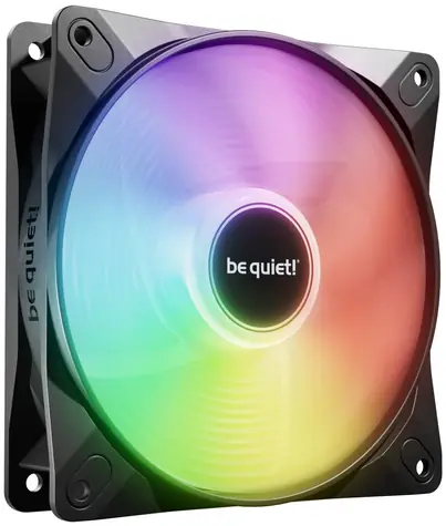 be quiet! Light Wings LX 120 PWM Reverse černá / Ventilátor / 120 mm / ARGB / Rifle Bearing / 28,5 dB / 1500 RPM