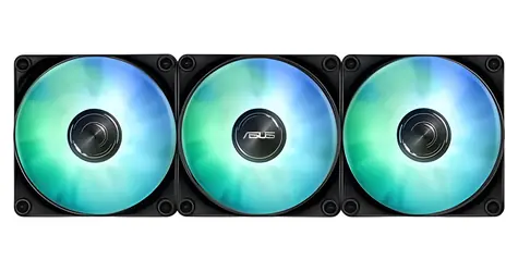 ASUS MAX Gaming LC 360 ARGB LCD černá / Komplet vodního chlazení CPU / 2,4
