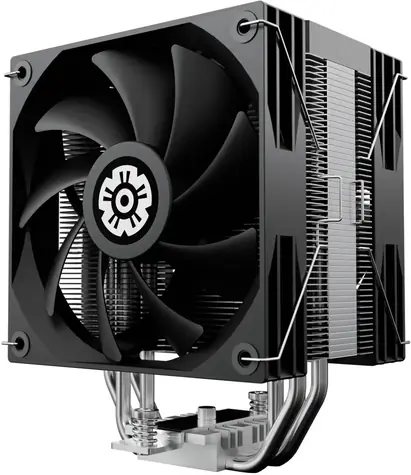 ENERMAX ETS-T41 černá/stříbrná / Chladič CPU / 2× 120 mm PWM / TDP 250 W / AM4+AM5 / LGA1700/1851