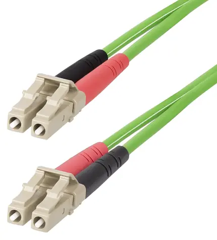 StarTech LC/LC OM5 zelená / Optický kabel / Multimode duplex / 10 m