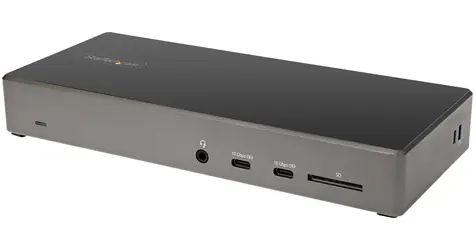 StarTech USB-C Triple 4K Dock / Dokovací stanice / 2× DP + 1× HDMI / PD 100W / RJ-45