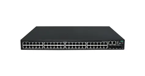 HPE Networking CW 2150 S6X52A / Switch / 48× GbE RJ-45 / 4× 10G SFP+ / Layer 3 / Fanless