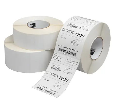Zebra Z-Perform 1000T / Papírové etikety / 64x38 mm / termotransfer / jádro 76 mm / 3634 ks role