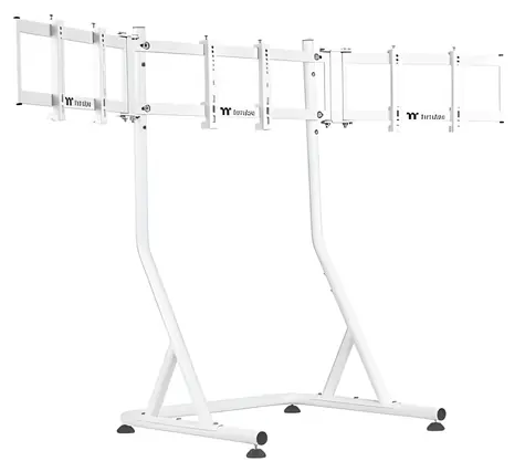 Thermaltake Triple Monitor Stand Snow bílá / Trojitý stojan na monitory / pro GR500 / 32