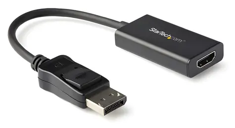 StarTech černá / Adaptér DisplayPort na HDMI / 4K 60Hz / HDR