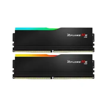 G.Skill Ripjaws M5 RGB černá 32GB (2x 16GB) 5200MHz / Operační paměť / DDR5 / PC5-41600 / CL40-40-40-83 / 1.1V